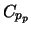 $C_{{p}_{p}}$
