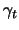 $\displaystyle \gamma_t$