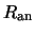 $R_{\rm an}$