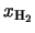 $x_{\rm H_2}$