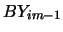 $BY_{im-1}$