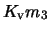 $\displaystyle K_{\rm v} m_3$