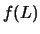 $f(L)$