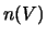 $n(V)$