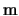 ${\rm m}$