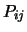 $P_{ij}$