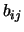 $b_{ij}$
