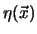 $\displaystyle \eta({\vec x})$