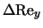 $\Delta {\rm Re}_y$