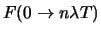 $F(0 \rightarrow n \lambda T)$