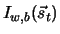 $I_{w,b}({\vec s}_t)$