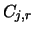 $C_{j,r}$