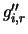 $g''_{i,r}$