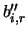 $b''_{i,r}$