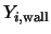 $Y_{i,\rm wall}$