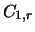 $C_{1,r}$