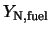 $Y_{\rm N, fuel}$