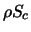 $\rho S_c$