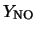 $Y_{\rm NO}$