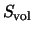 $S_{\rm vol}$