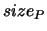 $size_P$