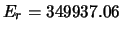 $E_r = 349937.06$