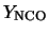 $Y_{\rm NCO}$