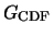 $G_{\rm CDF}$