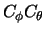 $C_\phi C_\theta$