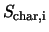$\displaystyle S_{\rm char, i}$