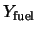 $Y_{\rm fuel}$
