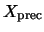 $X_{\rm prec}$