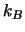 $k_{B}$