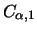 $C_{\alpha,1}$