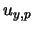 $u_{y,p}$