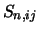 $S_{n, ij}$
