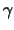 $\displaystyle \gamma$