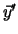 $\vec{y}'$