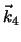 $\displaystyle \vec{k}_4$