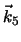 $\displaystyle \vec{k}_5$