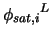 ${\phi_{sat,i}}^L$