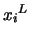 ${x_i}^L$