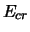 $E_{cr}$