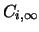 $ C_{i,\infty}$