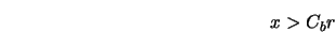  x > C_b r 