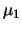 $\mu_1$
