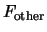 $F_{\rm other}$