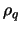 $\rho_q$