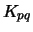 $K_{pq}$