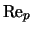 ${\rm Re}_p$